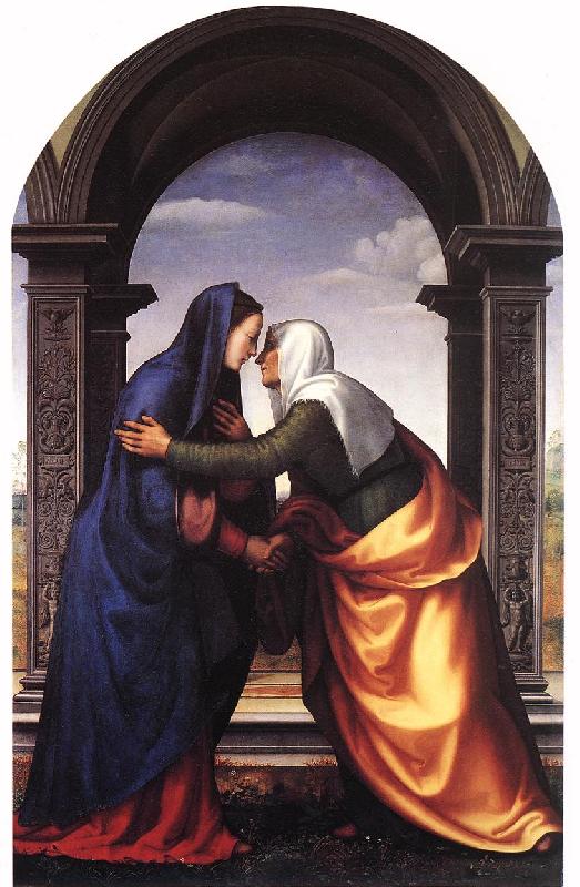 Mariotto Albertinelli The Visitation Germany oil painting art